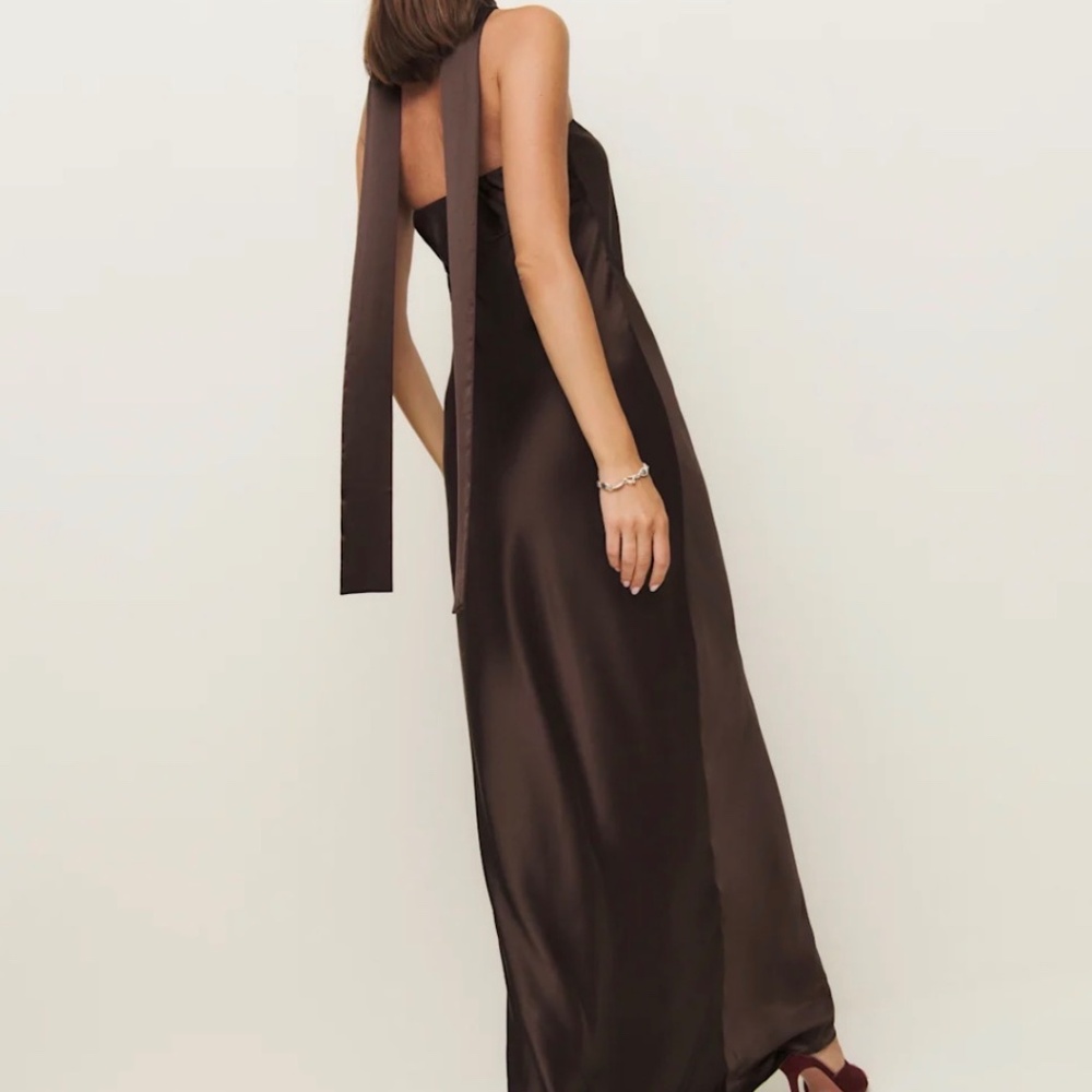 Reformation Oren silk dress NEW - Picture 2 of 2